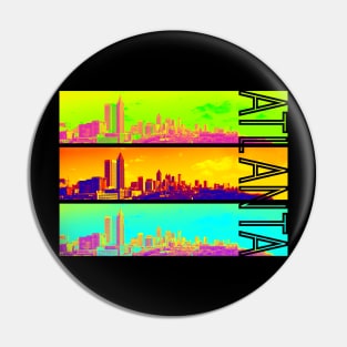 Atlanta colors Pin