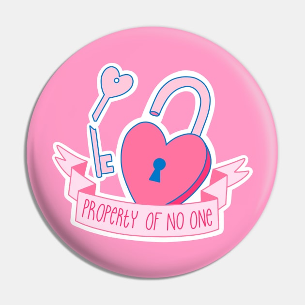 Property of No One Pin by Andyn