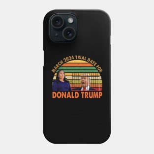 March 2024 Trial Date For Donald Trump Phone Case