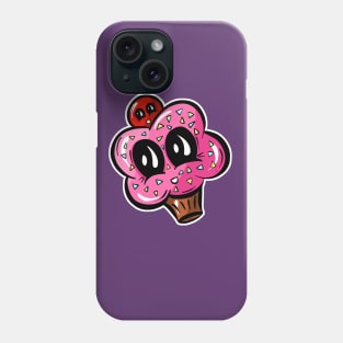 Sweet Cheeks Cherry Cupcake Cartoon Phone Case