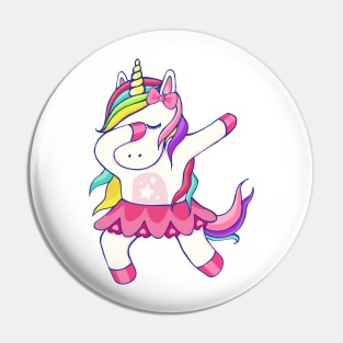 Fabulous Dabbing Unicorn Pin