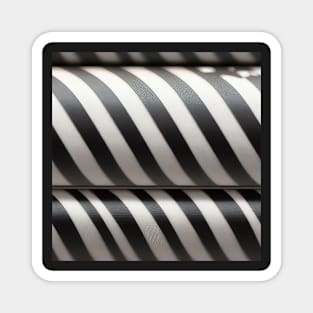 Just a Zebra Striped Pattern Magnet