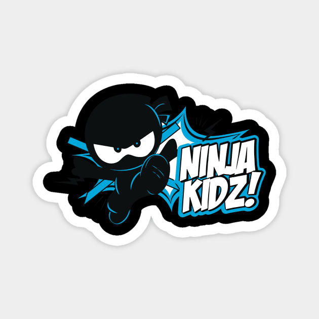 Ninja Kidz Magnet by TypeTees