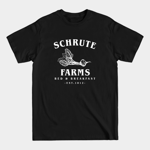 Disover Schrute Farms est 1812 - Schrute Farms - T-Shirt