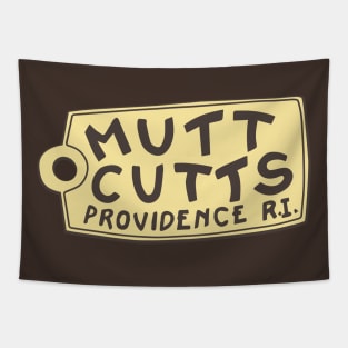 Mutt Cutts Logo Tapestry