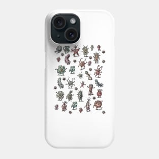 Germs! Viruses! (but cute) Phone Case