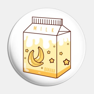 Japanese aesthetics kawaii banana milk Pin