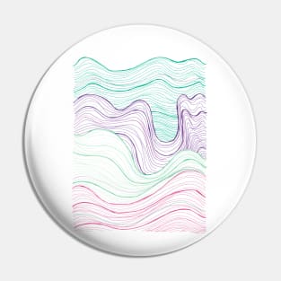 Gentle Waves Pin