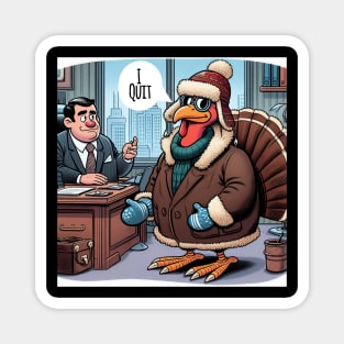 Quit Cold Turkey Magnet