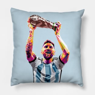 Lionel Messi World Cup Argentina WPAP Pillow