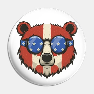 American bear Pin