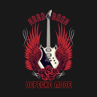 Fly Wings Guitar Depeche T-Shirt