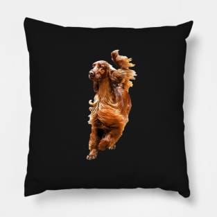 Irish Setter - Glamorous Dog! Pillow