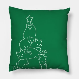 Merry Catmas Pillow