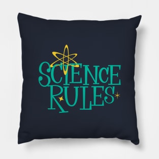 Science Rules Pillow