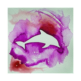 Dolphin in pink T-Shirt