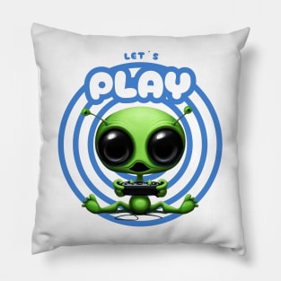 Extraterreste juguemos Pillow