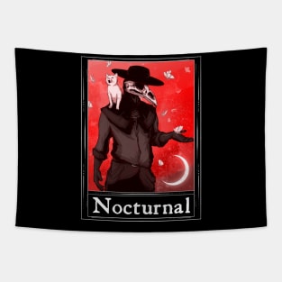 Nocturnal Tarot Tapestry