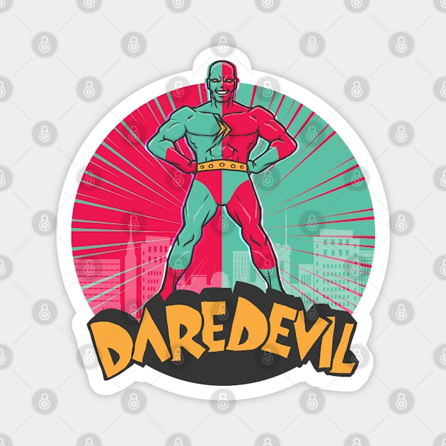 Daring Devil of the Golden Age Magnet by Doc Multiverse Designs