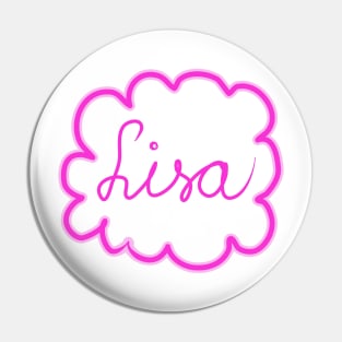 Lisa. Female name. Pin