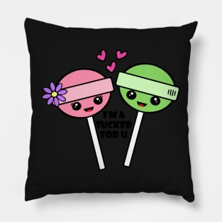 Lollipops in Love Pillow