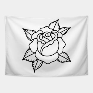 HomeSchoolTattoo Rose design Tapestry