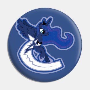 Princess Luna (Canucks) Pin