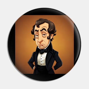 Benjamin Disraeli Pin