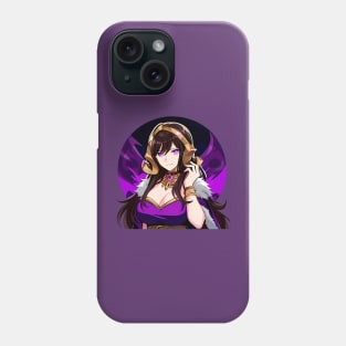 Anime Liliana Vess Necromancer Planeswalker Phone Case