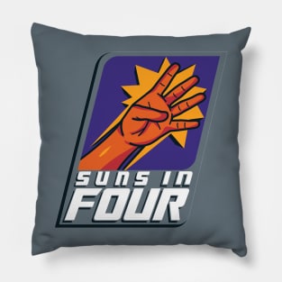 Suns In 4 Pillow