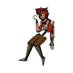 Withered Foxy Gijinka Transparent T-Shirt