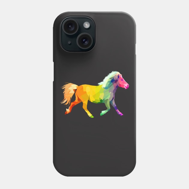 Rainbow Pony Phone Case by Worldengine