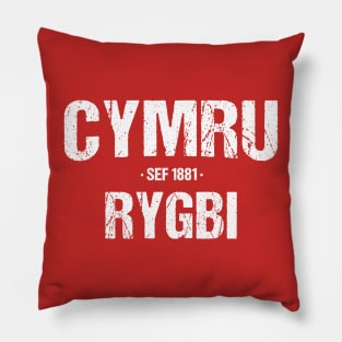 Undeb Rygbi Cymru Pillow