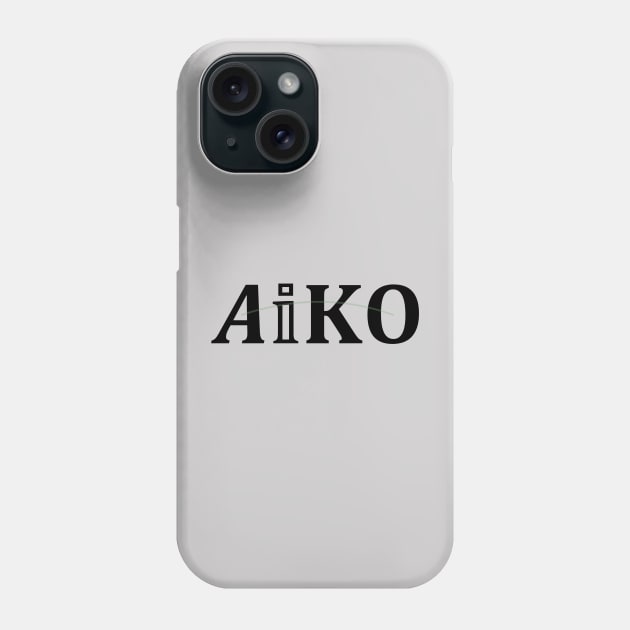 BioVirus - AiKO Logo Phone Case by arnowrld