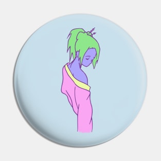 edo girl Pin