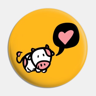 Cow Love Pin