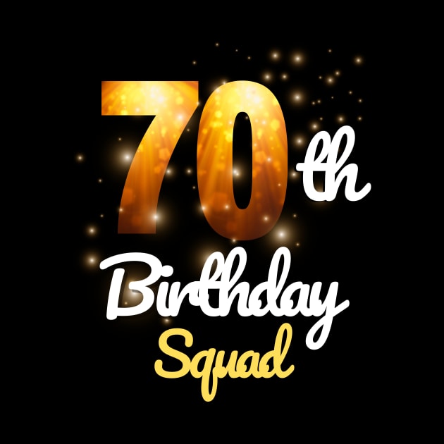 70th Birthday Squad by KRU COOL