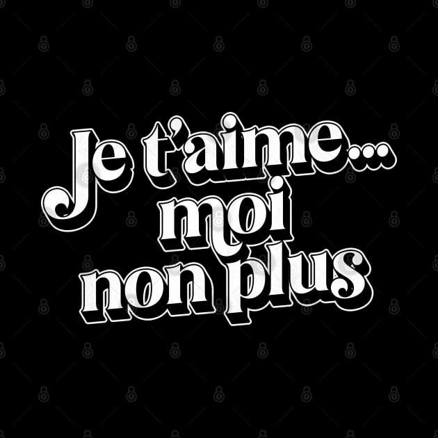 Je T'Aime Moi Non Plus by DankFutura