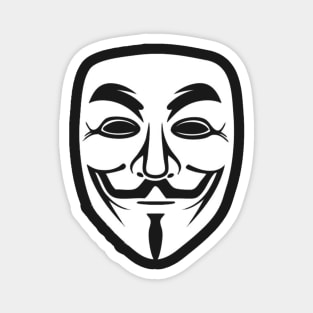 anonymous mask Magnet