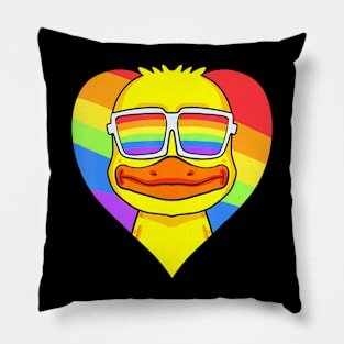 Lgbt Rainbow Gay Pride Lgbt Heart Animal Pillow