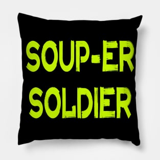 Antifa Soup Soldier Pillow