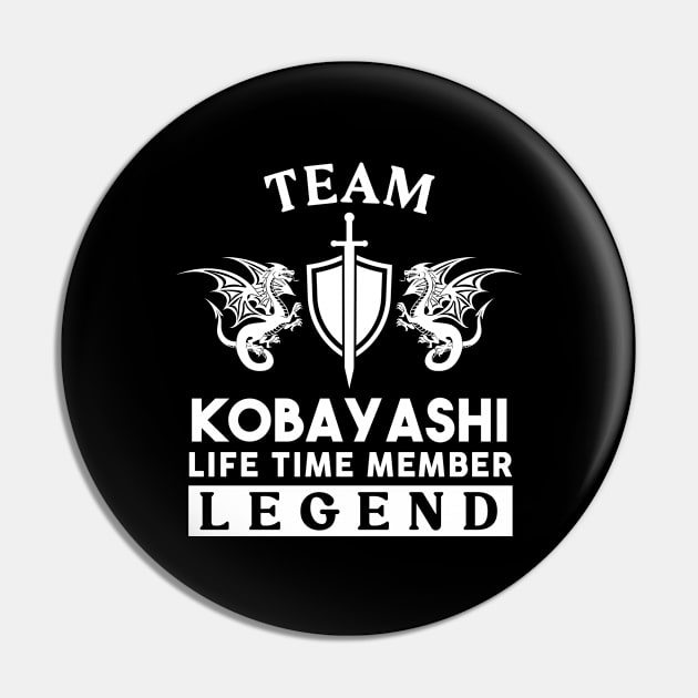 Kobayashi Name T Shirt - Kobayashi Life Time Member Legend Gift Item Tee Pin by unendurableslemp118