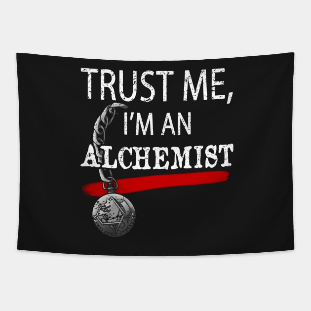 Trust me, I'm an Alchemist Tapestry by TeruTeeSign