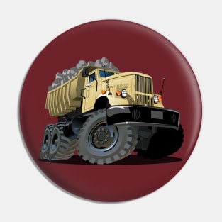 Cartoon truck Pin