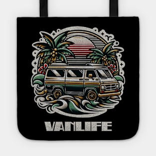 Vanlife beach Tote