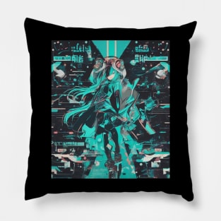 hatsune miku Pillow