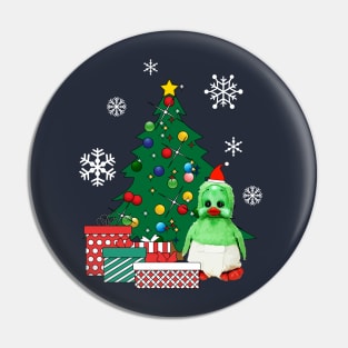 Orville The Duck Around The Christmas Tree Pin