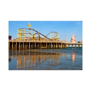 Clacton On Sea Pier And Beach Essex UK T-Shirt