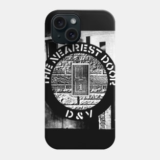 D&V The Nearest Door Crass Records Phone Case