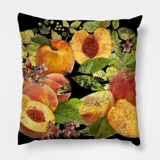 Delicious Peaches from Paisley Park (Velvety Edition) Pillow